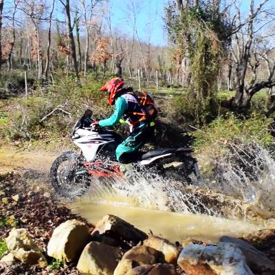 River crossing KTM 1090 adv